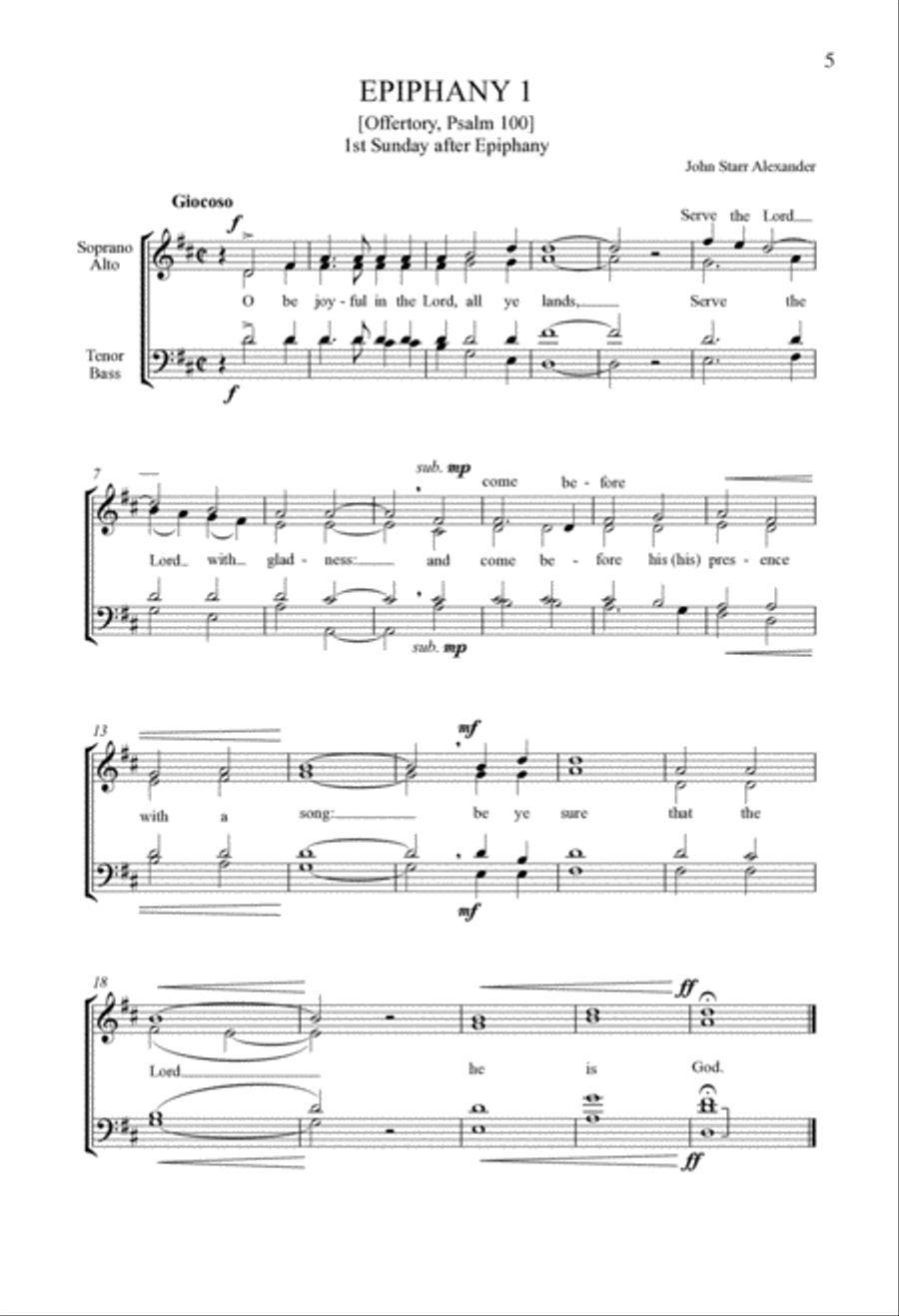 Introits for the Church Year 4-Part scores gallery preview page 4