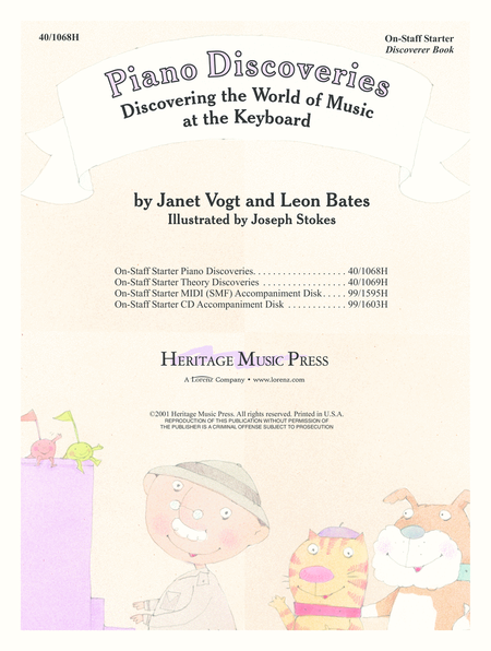 Piano Discoveries On-Staff Starter Book