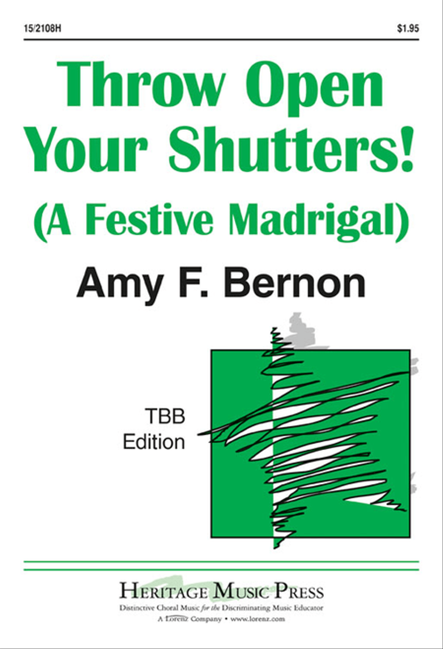 Throw Open Your Shutters! 3-Part scores gallery preview page 1