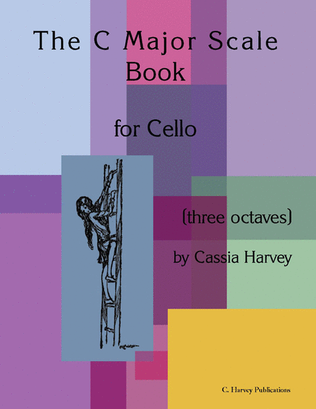 Book cover for The C Major Scale Book for the Cello