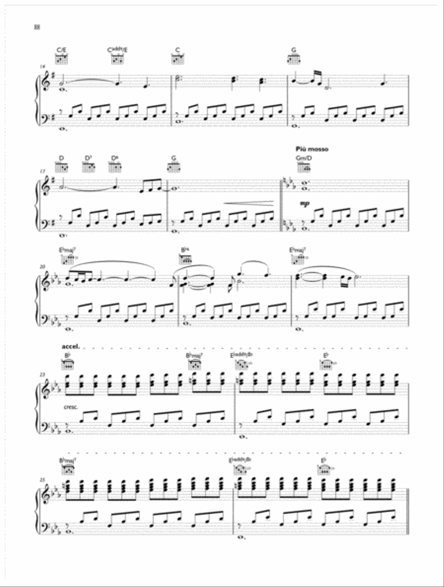 Exogenesis: Symphony Part III (Redemption) Piano, Vocal, Guitar scores gallery preview page 2