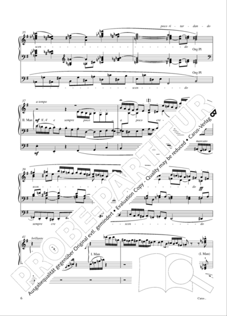 12 Stucke, Op. 59 Heft 1 Organ Solo scores gallery preview page 7