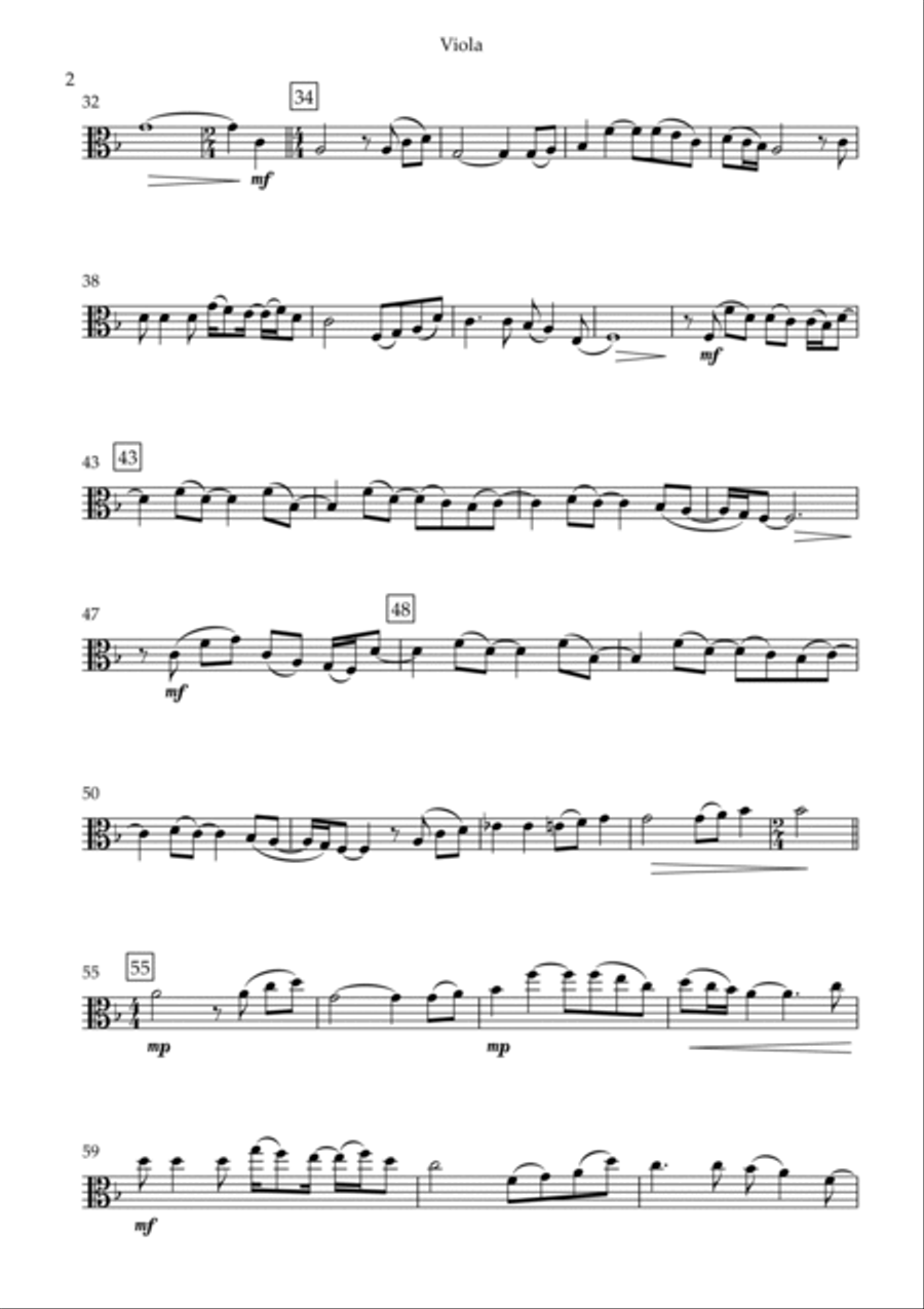 Hey Jude Viola Solo scores gallery preview page 2
