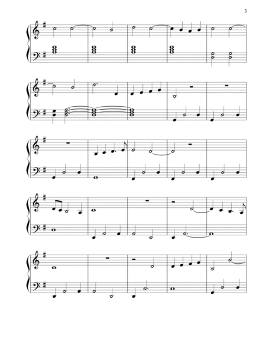 The Winner Takes It All Easy Piano scores gallery preview page 3