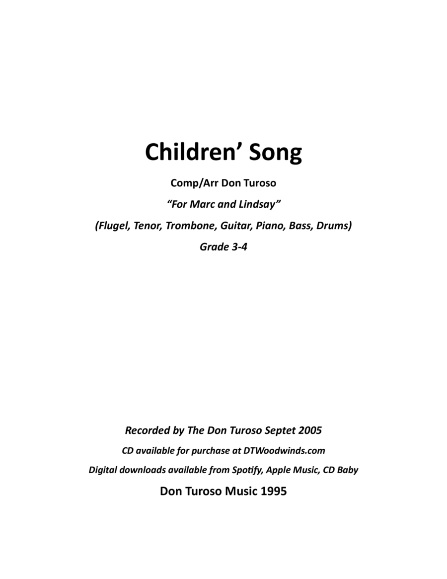 Children's Song