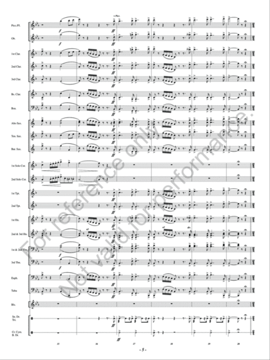 Side Partners Concert Band scores gallery preview page 6