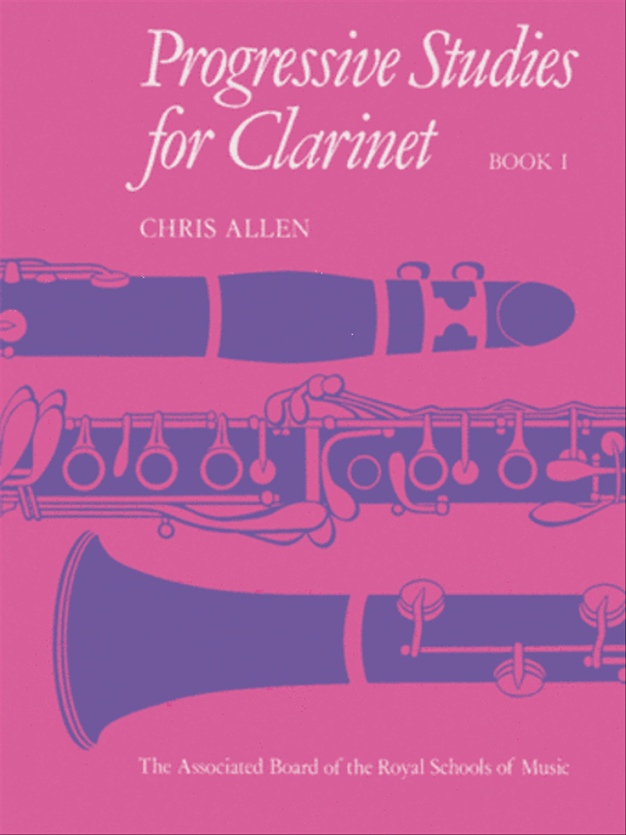 Progressive Studies for Clarinet, Book 1 Clarinet scores gallery preview page 1