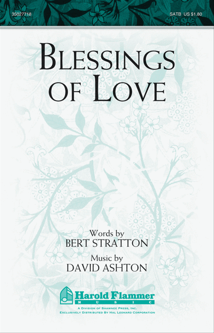 Blessings of Love 4-Part scores gallery preview page 1