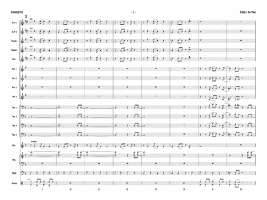 Crazy Rhythm Jazz Ensemble scores gallery preview page 3