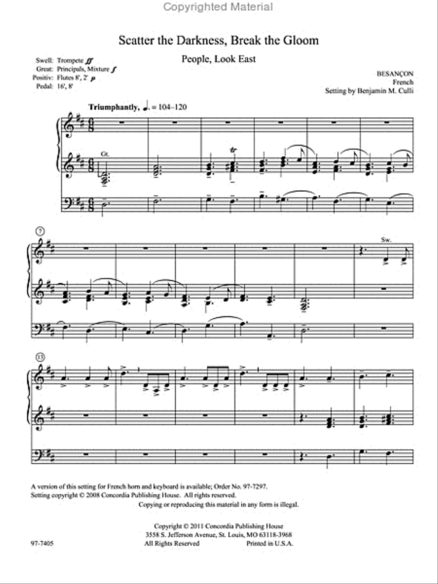 Lavish Grace: Five Hymn Preludes for Organ Organ Solo scores gallery preview page 2