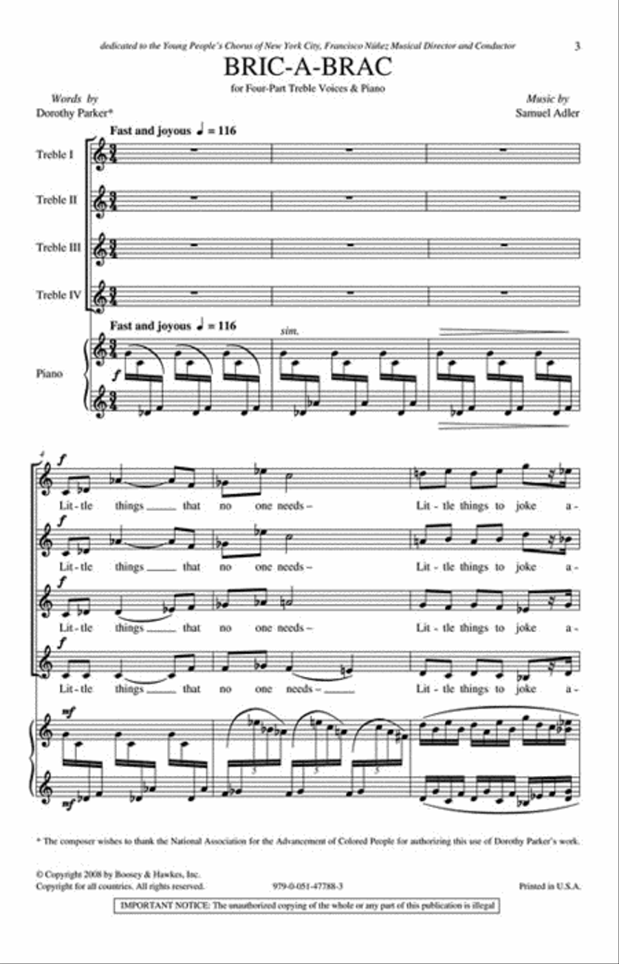 Bric-a-Brac 4-Part scores gallery preview page 2