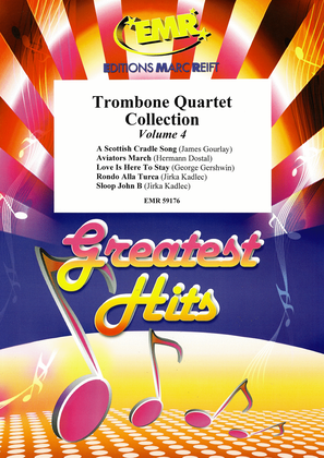 Book cover for Trombone Quartet Collection Volume 4
