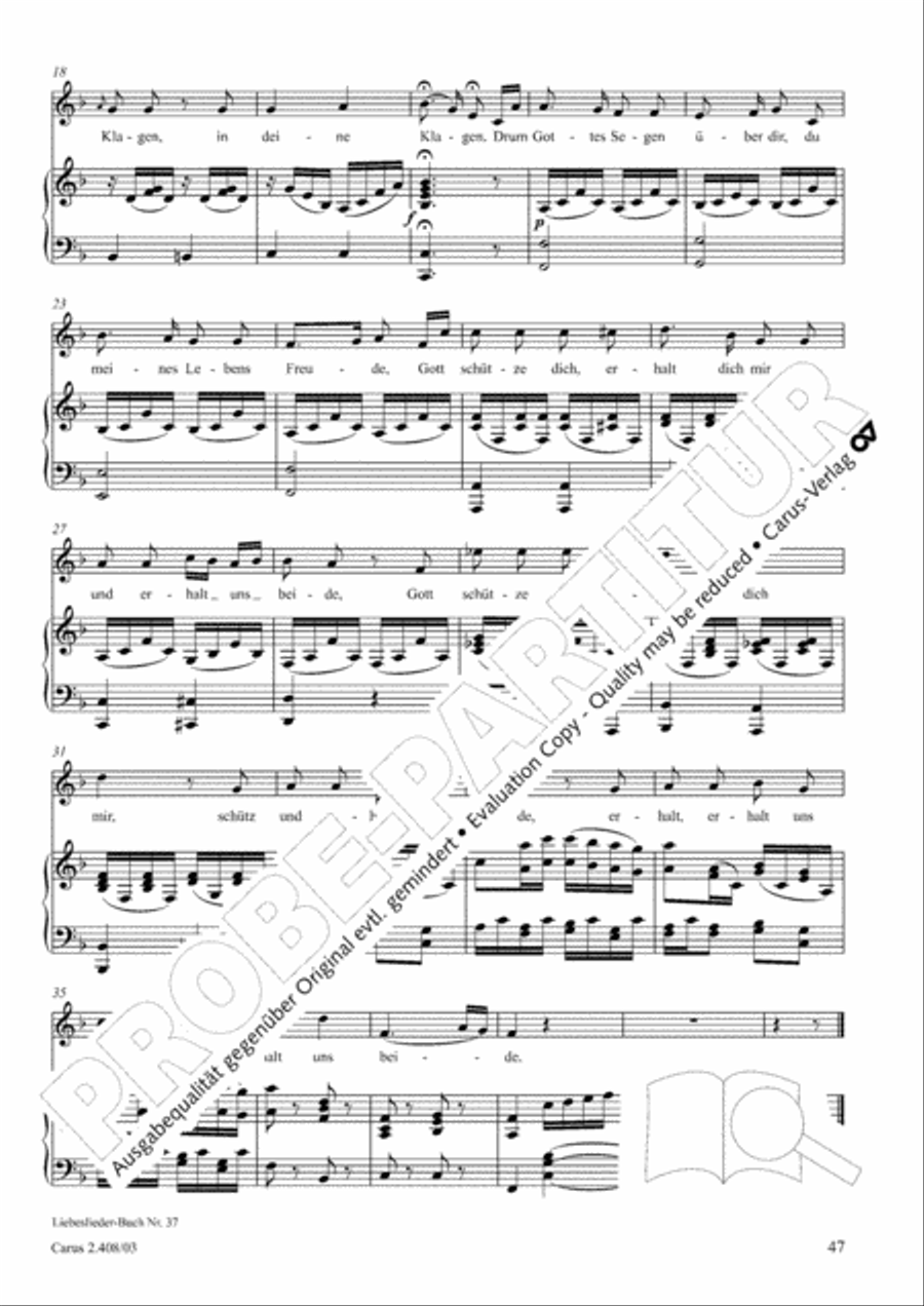 Love songs. Collection for voice & piano. 80 arrangements for weddings and celebrations Voice scores gallery preview page 39