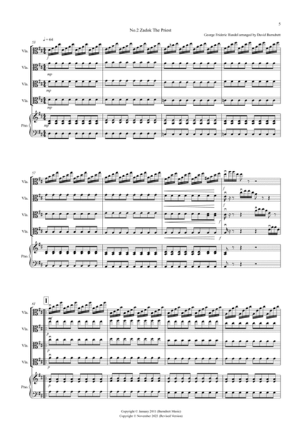2 Classical Favourites for Viola Quartet (volume four) image number null