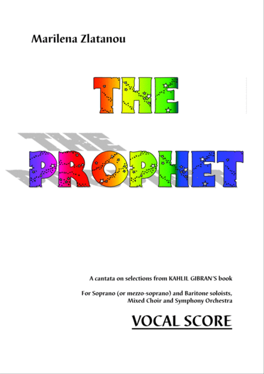 THE PROPHET Full Orchestra scores gallery preview page 1