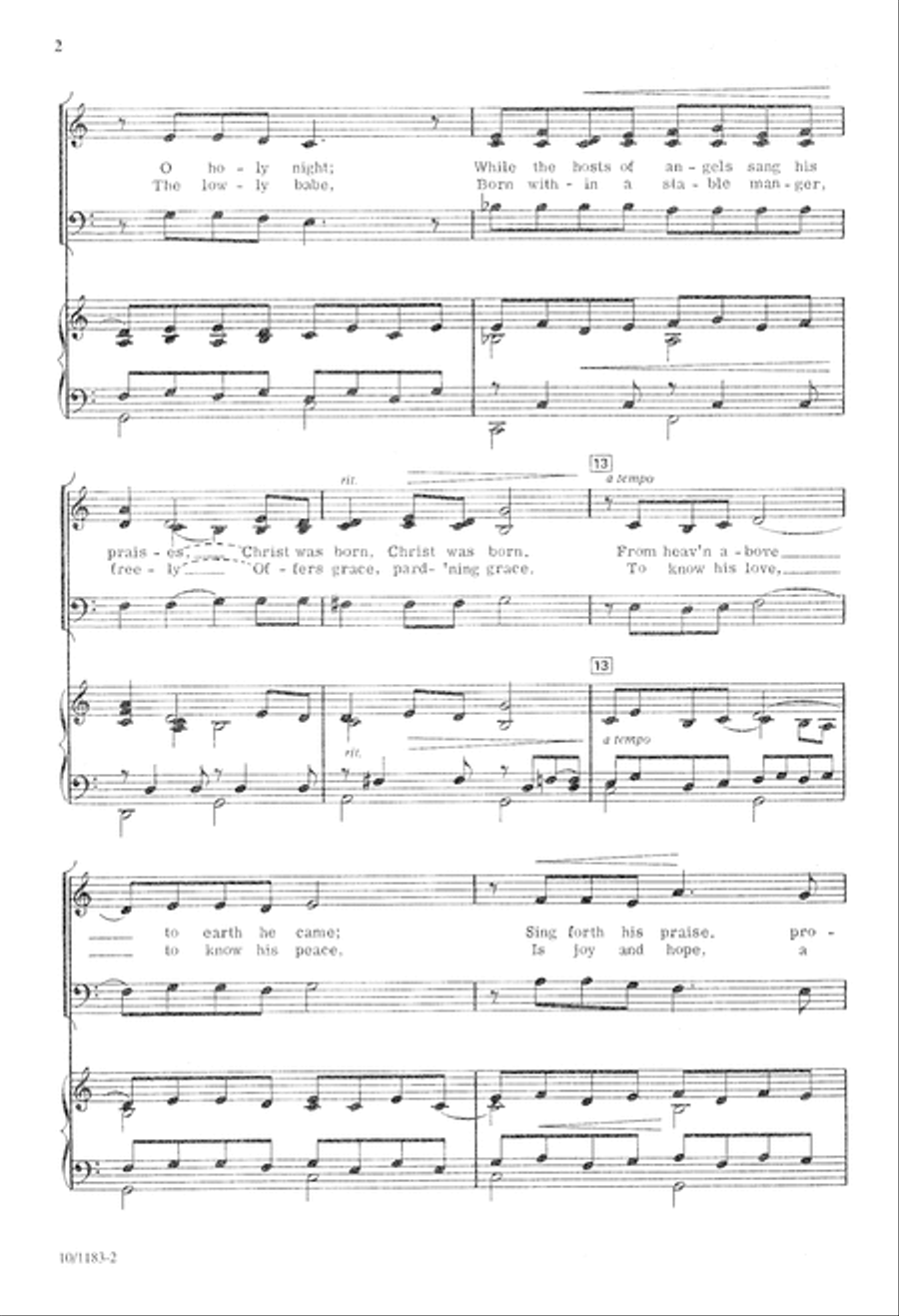 God's Gift of Love God's Gift of Love 3-Part scores gallery preview page 2
