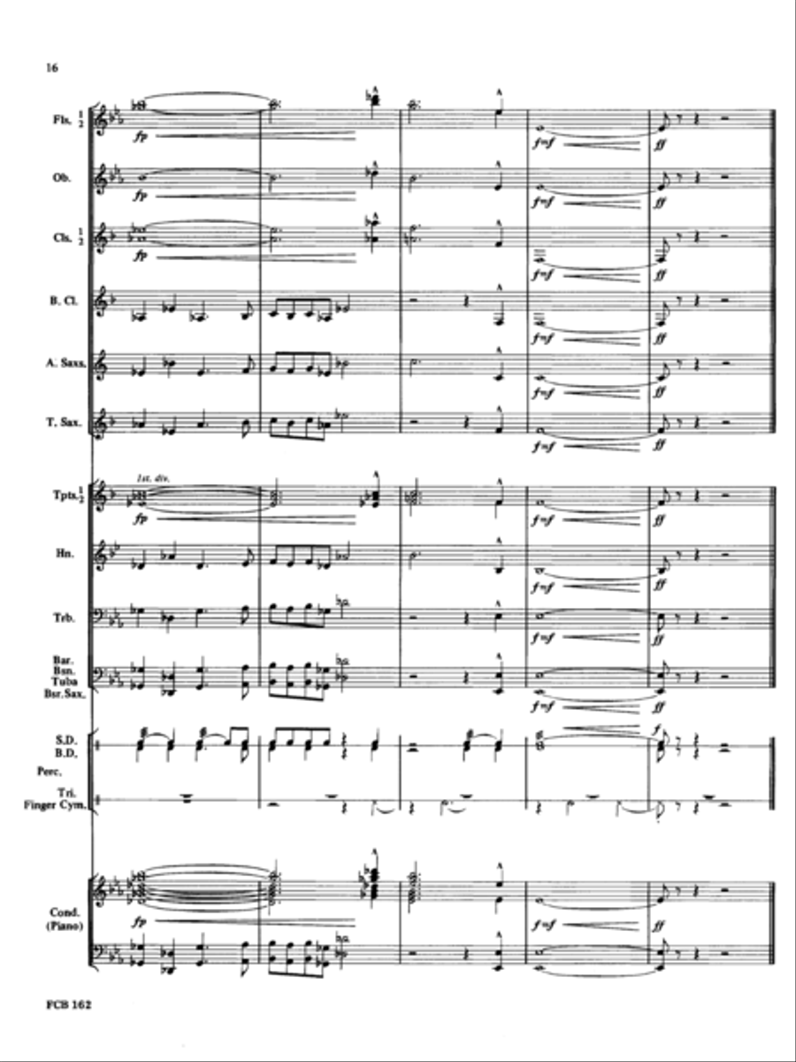 A Yuletide Celebration Concert Band scores gallery preview page 16