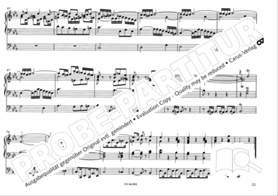 Free Organ Music from the Romantic Period, Vol. II (Freie Orgelmusik der Romantik, Band II) Organ scores gallery preview page 22