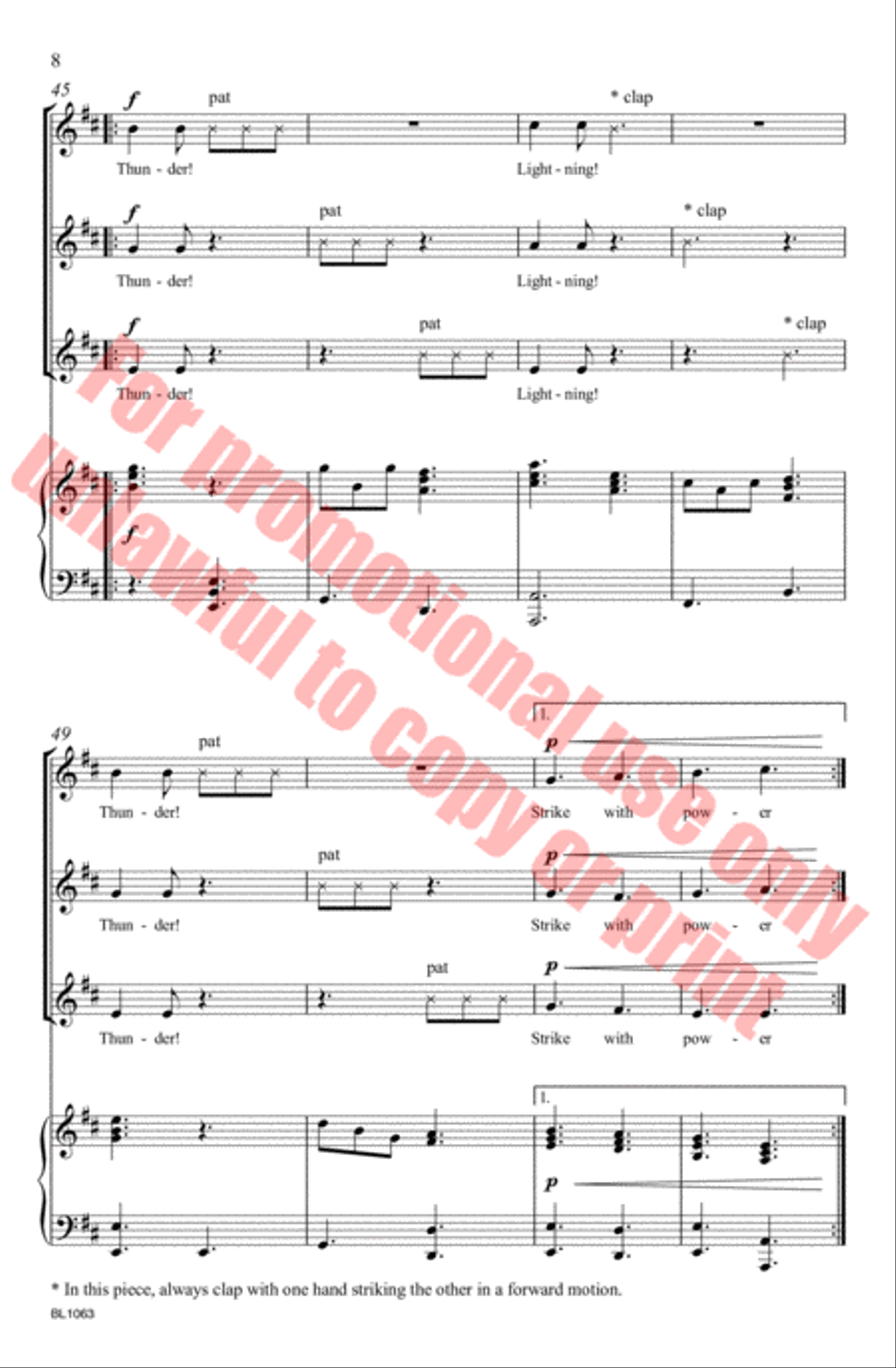 Storm Choir scores gallery preview page 9