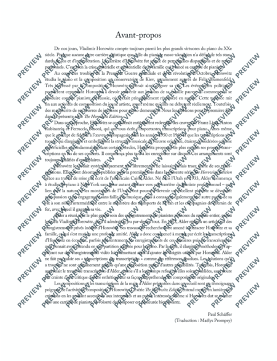 Carmen Paraphrases Piano Solo scores gallery preview page 5