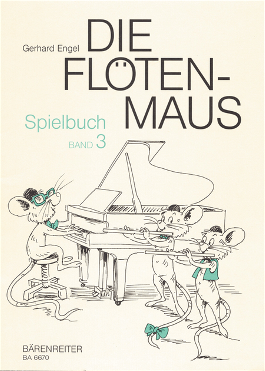 Die Flötenmaus. Spielbuch, Band 3 Flute scores gallery preview page 1