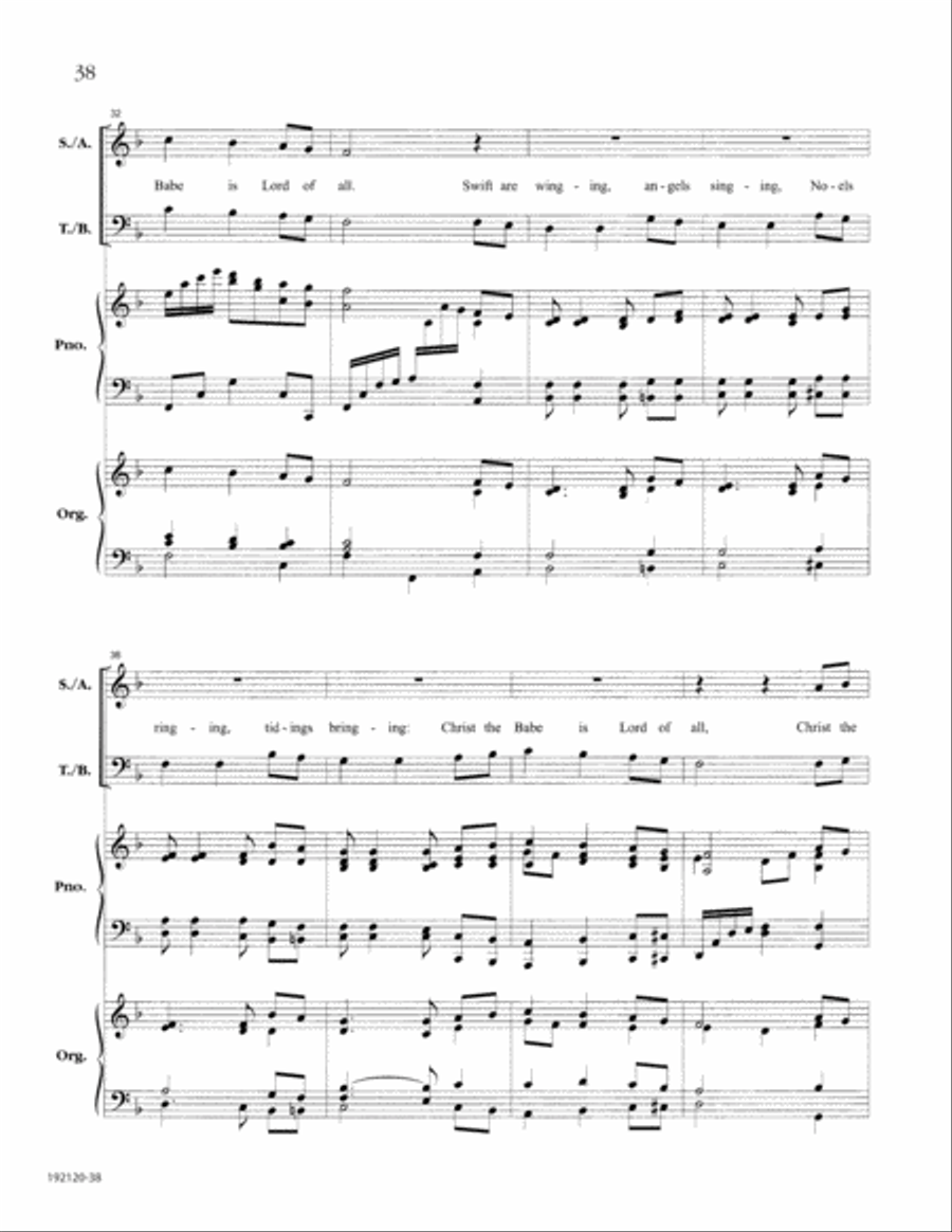 Let the People Sing at Christmas 4-Part scores gallery preview page 42