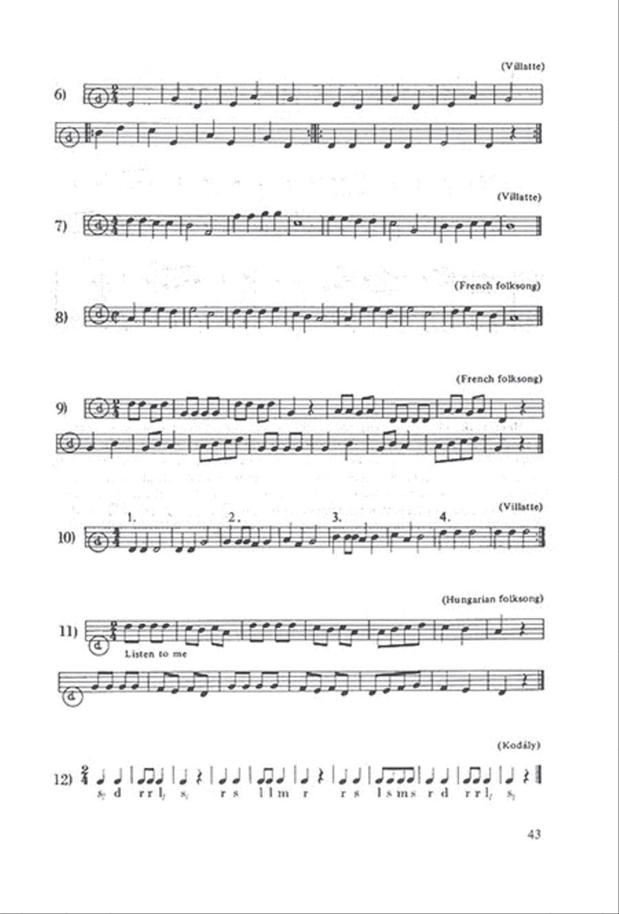 Musical Reading and Writing School and Community scores gallery preview page 2