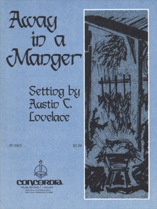 Book cover for Away in a Manger (Lovelace)