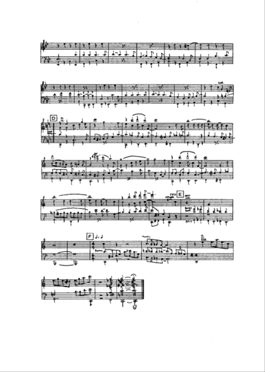 Wabash Cannonball Wabash Cannonball Marching Band scores gallery preview page 4