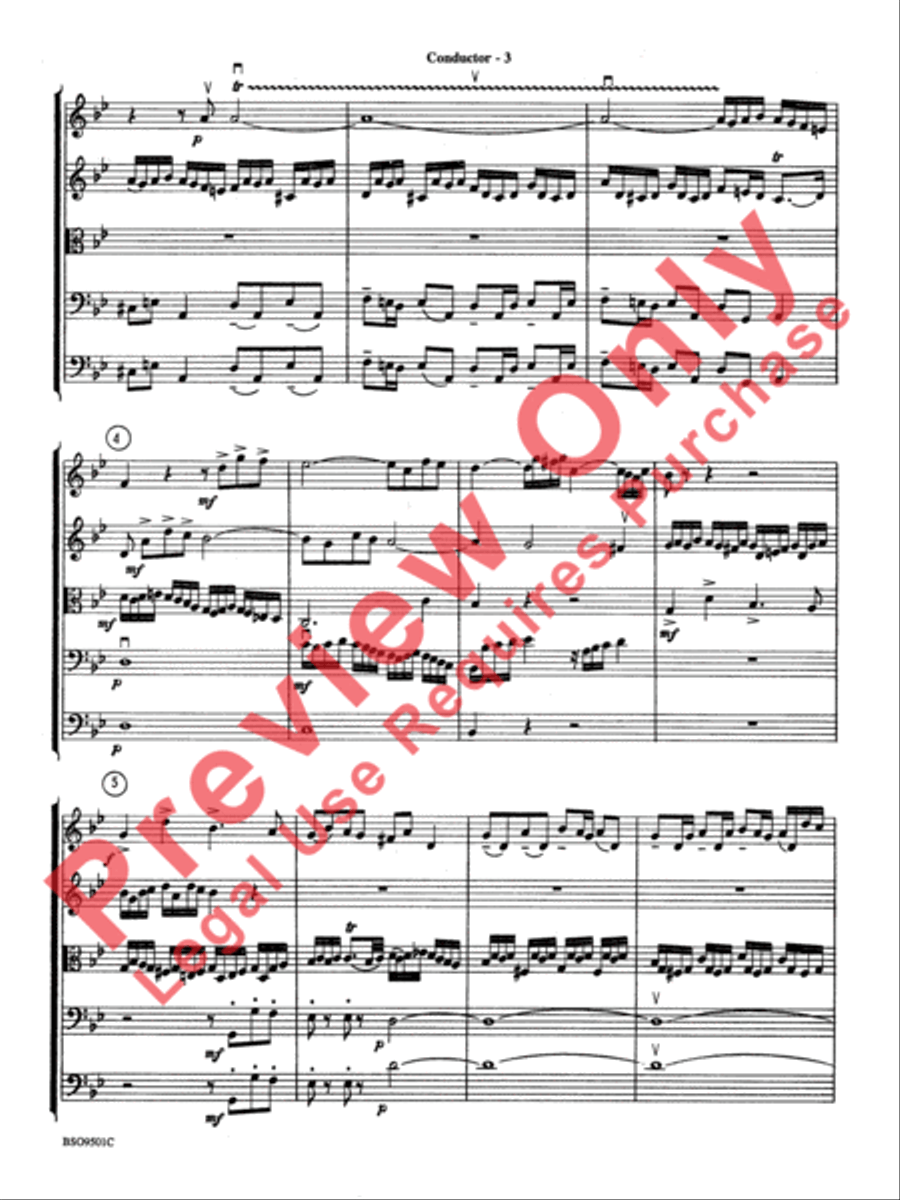 Fugue in G Minor (The Little) String Orchestra scores gallery preview page 5