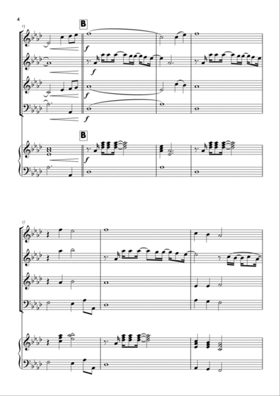 Goodness Of God Goodness Of God Woodwind Quartet scores gallery preview page 4