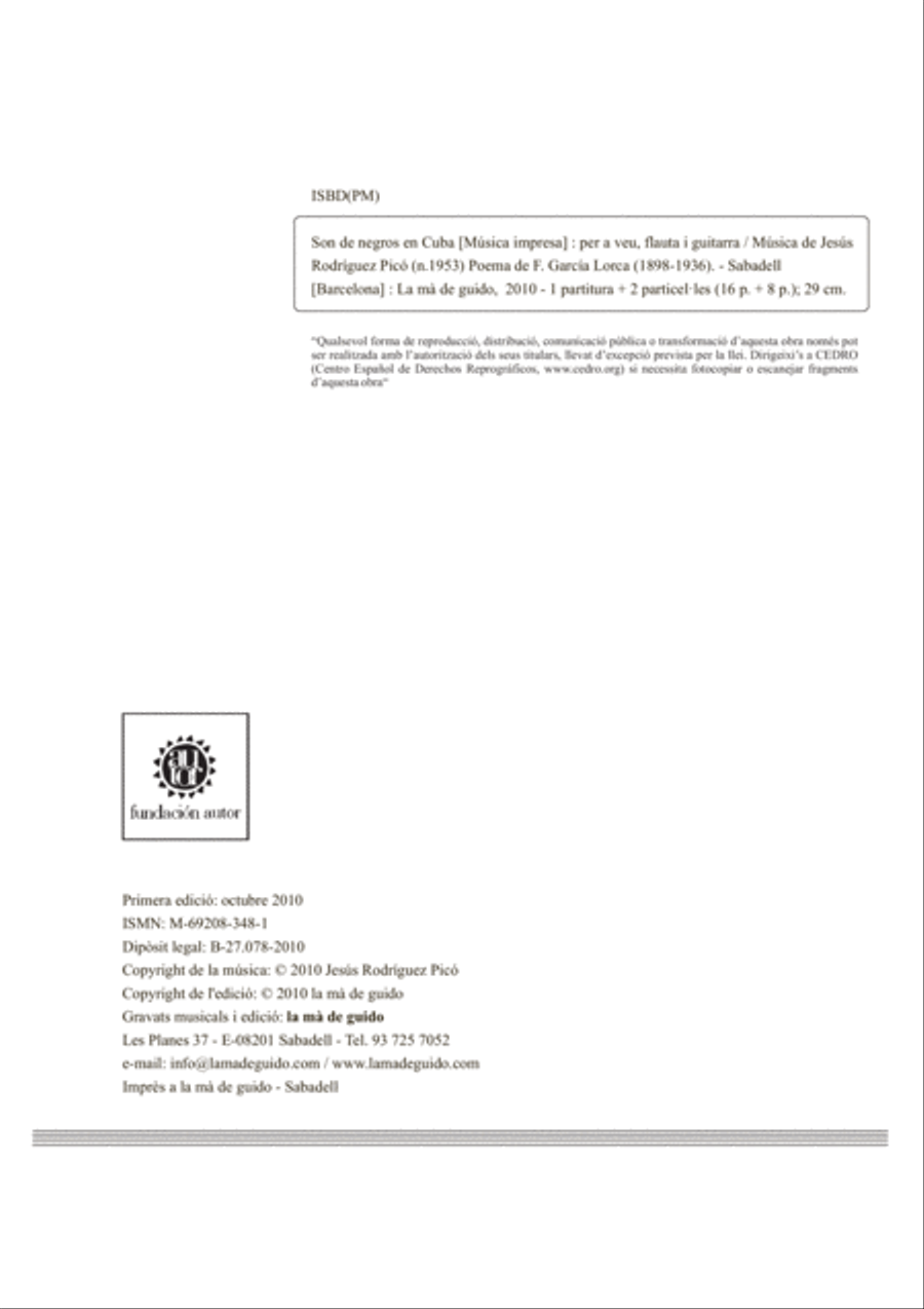 Son de negros en Cuba Small Ensemble scores gallery preview page 4