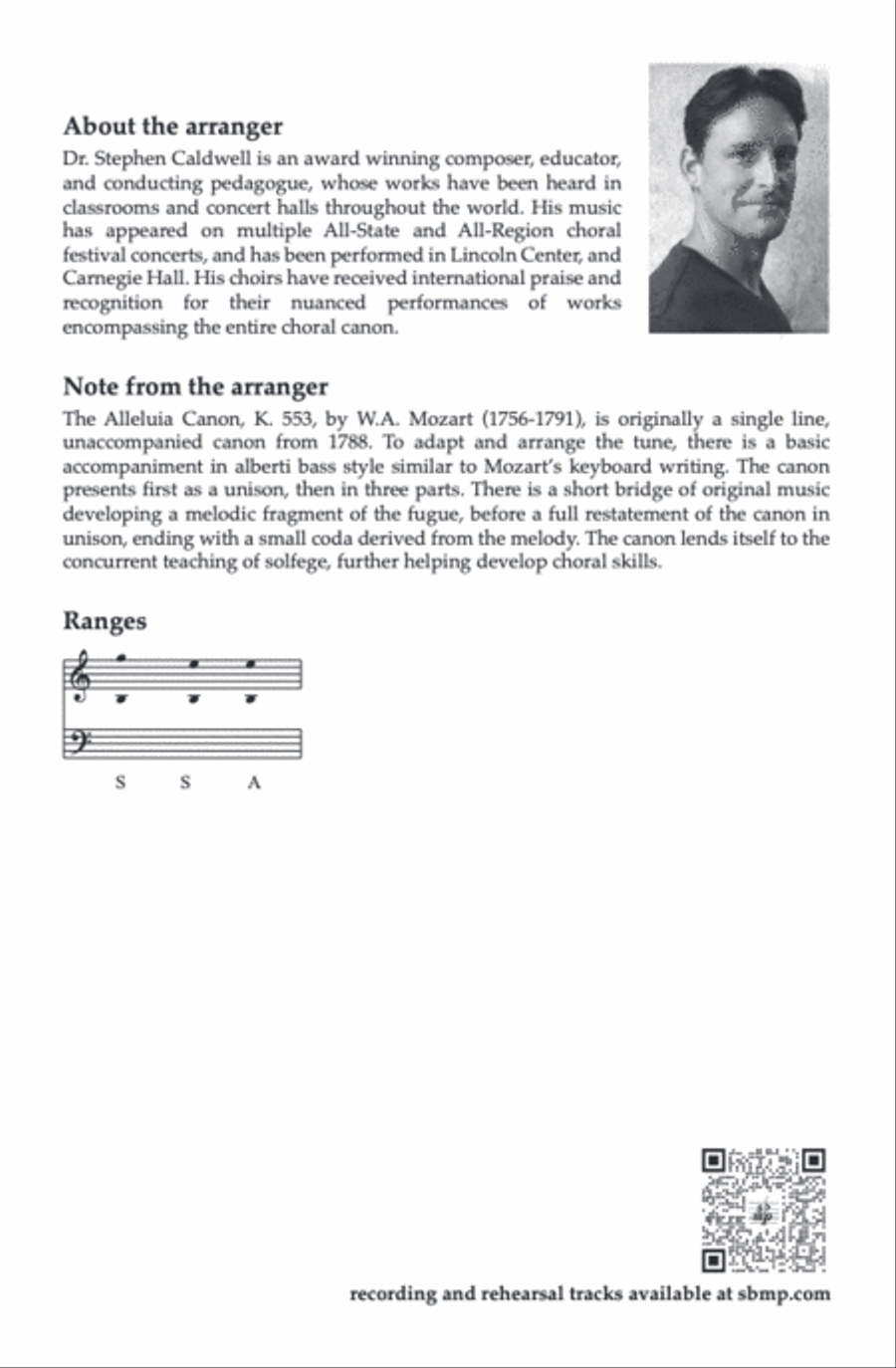The Alleluia Canon SSA - Sheet Music page 2