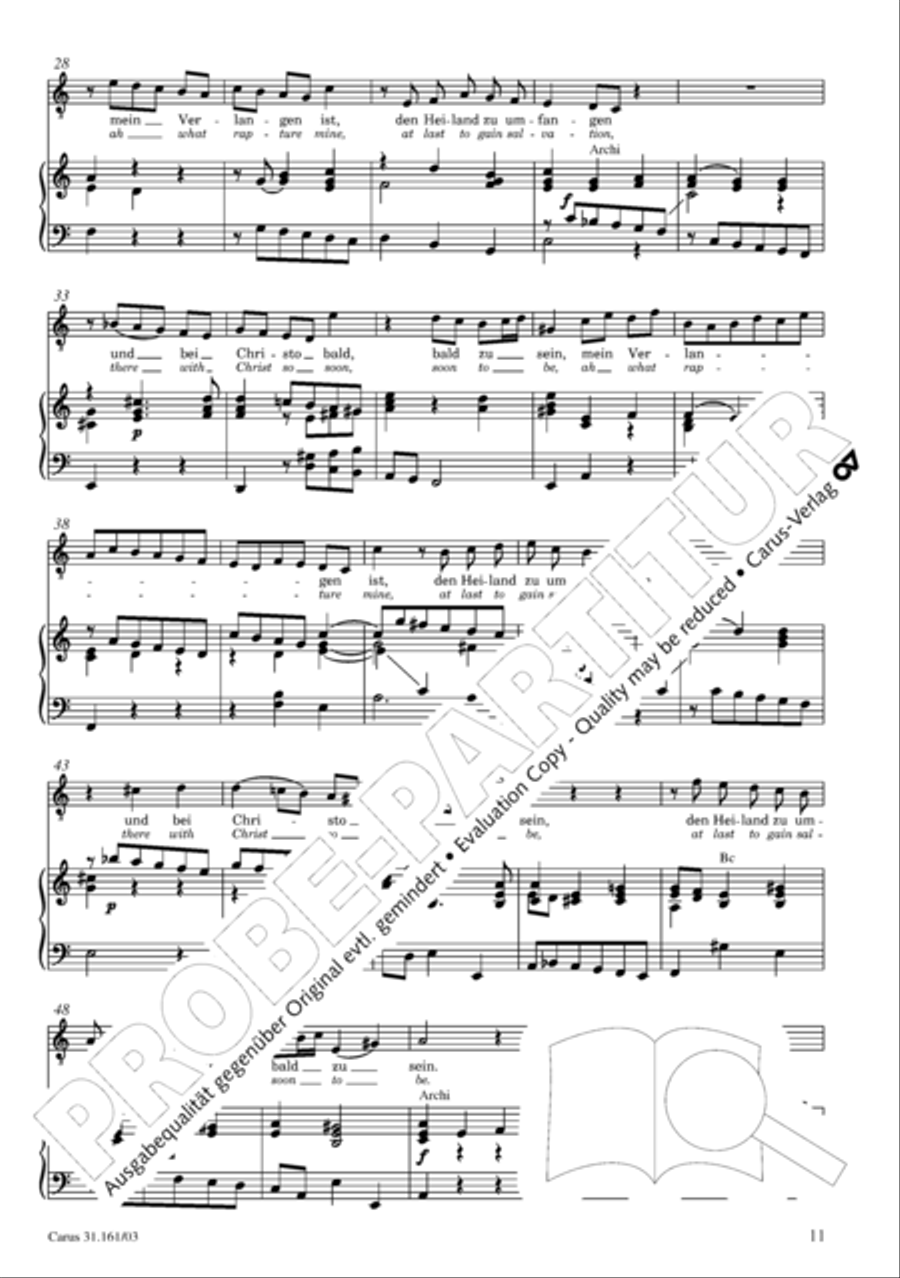 Komm, du susse Todesstunde 4-Part scores gallery preview page 12