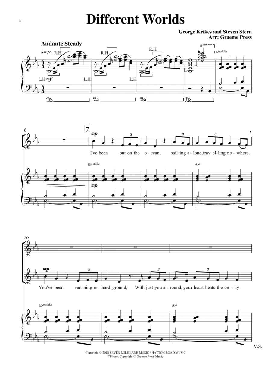 Different Worlds SSA scores gallery preview page 1