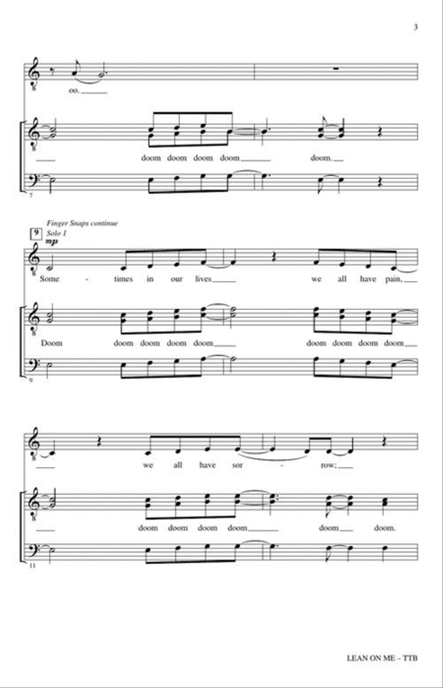 Lean on Me Lean on Me TTB scores gallery preview page 4