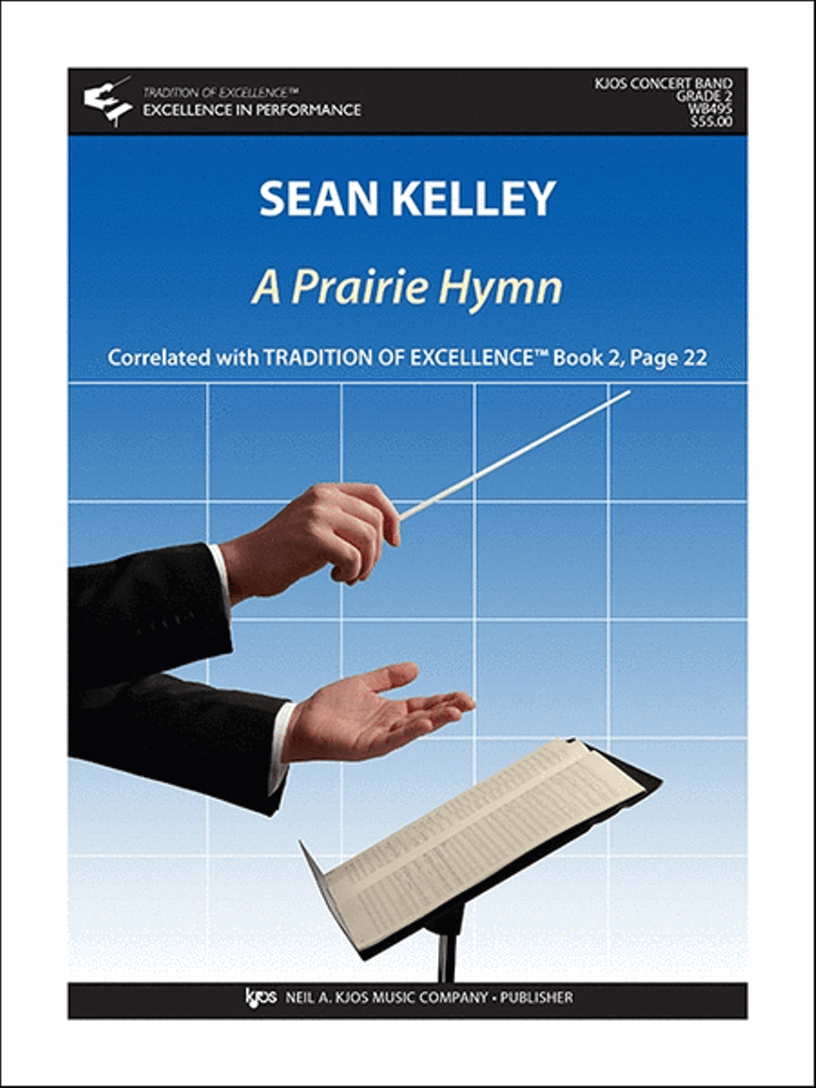 A Prairie Hymn Concert Band scores gallery preview page 1