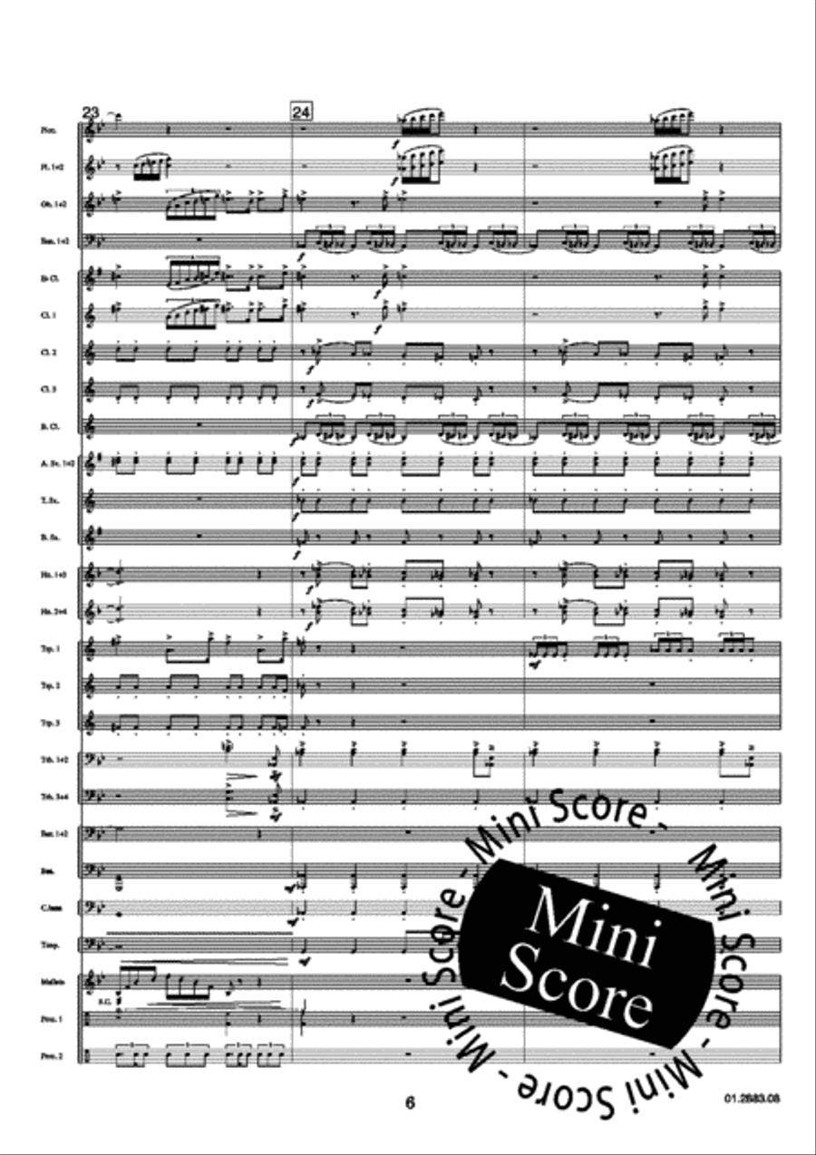 Floris Concert Band scores gallery preview page 10