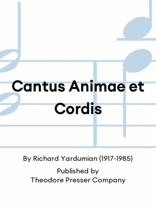 Cantus Animae et Cordis