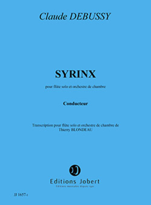 Book cover for Syrinx