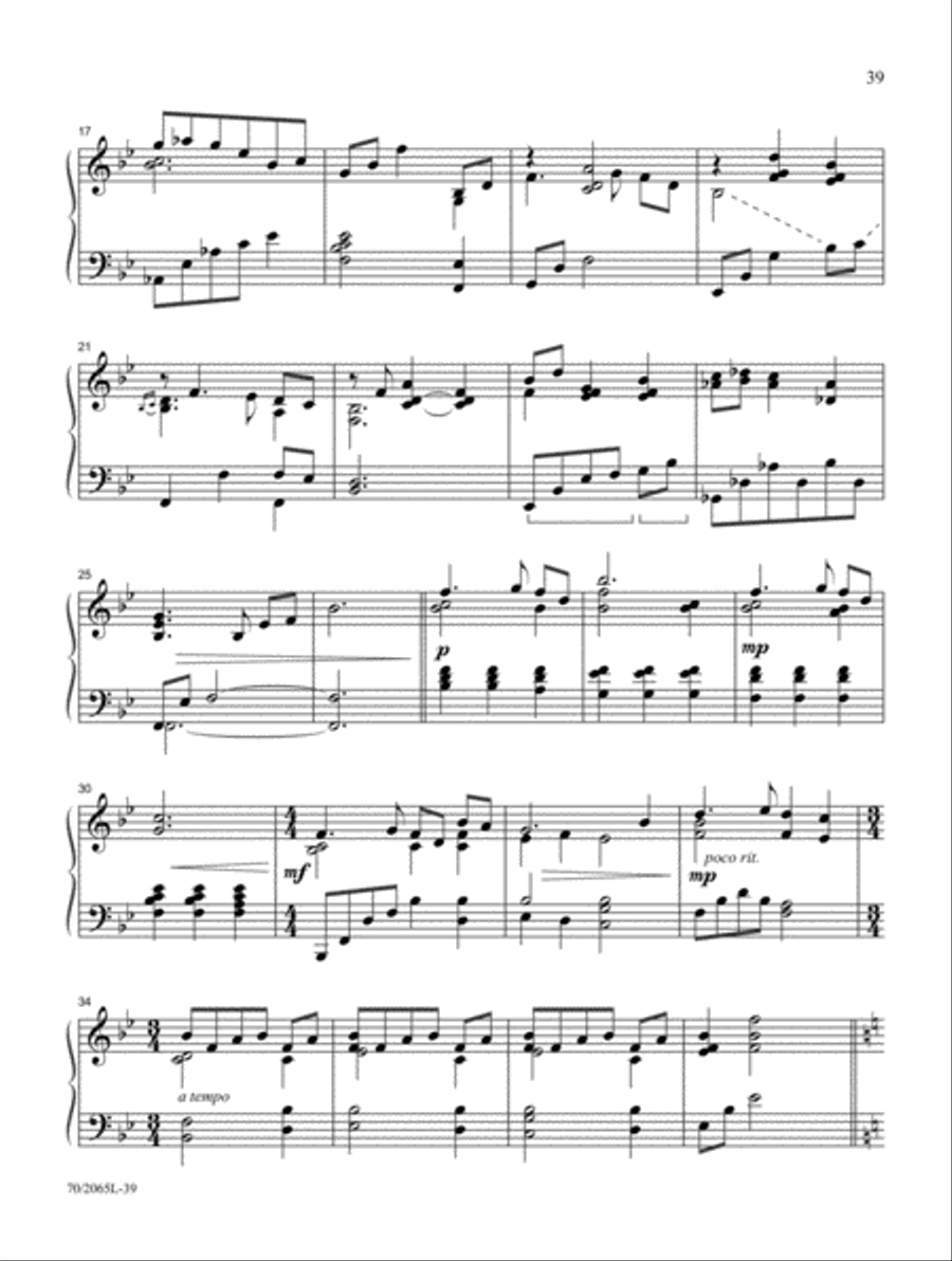 Lord of All Creation Piano Solo scores gallery preview page 20