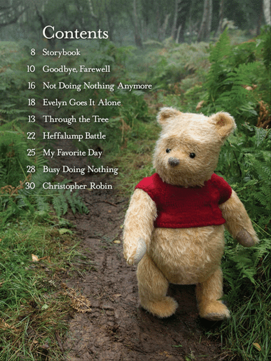 Christopher Robin Piano Solo scores gallery preview page 2