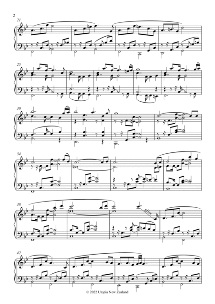 Embers Embers Piano Solo scores gallery preview page 2