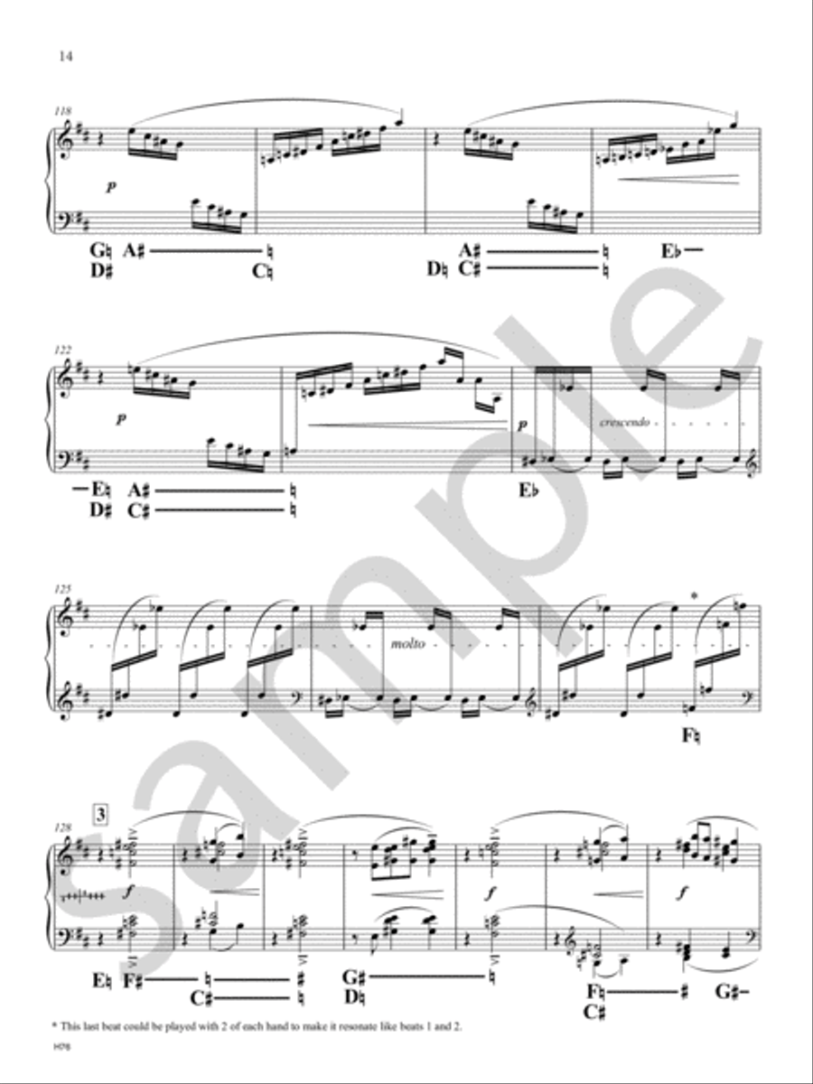 Danses Sacree et Profane Harp scores gallery preview page 6