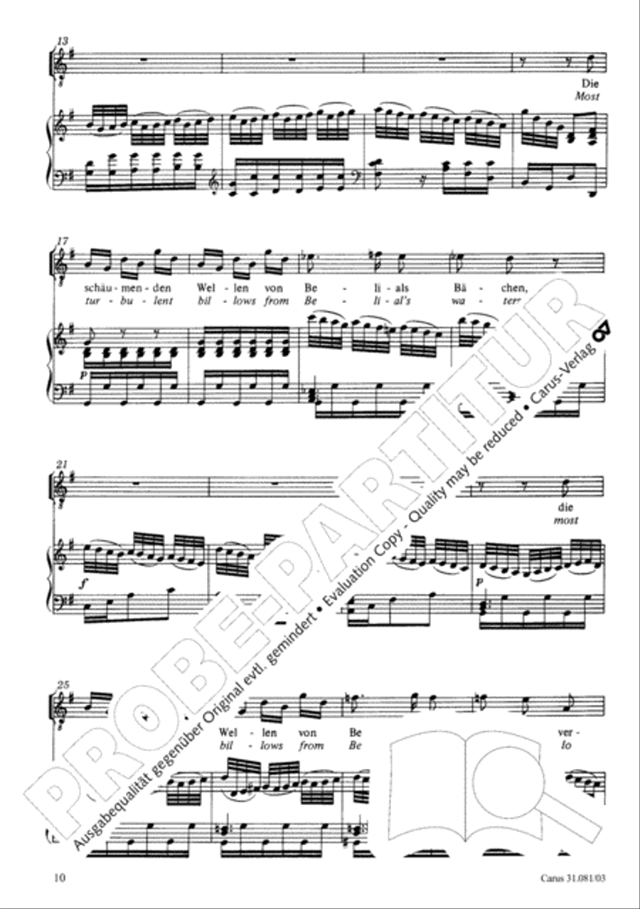 Jesus sleeps, is hope now fading (Jesus schlaft, was soll ich hoffen) ATB scores gallery preview page 11