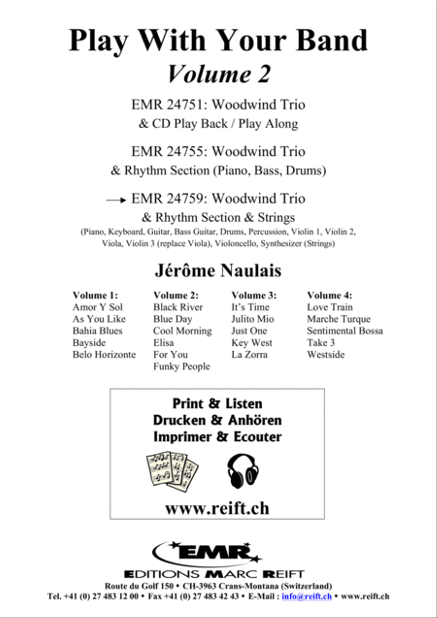 Play With Your Band Volume 2 Woodwind Trio scores gallery preview page 2