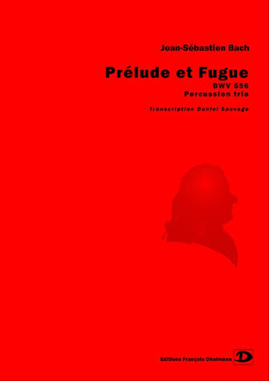 Prélude et Fugue. BWV 556 Transciption Daniel Sauvage Percussion scores gallery preview page 1