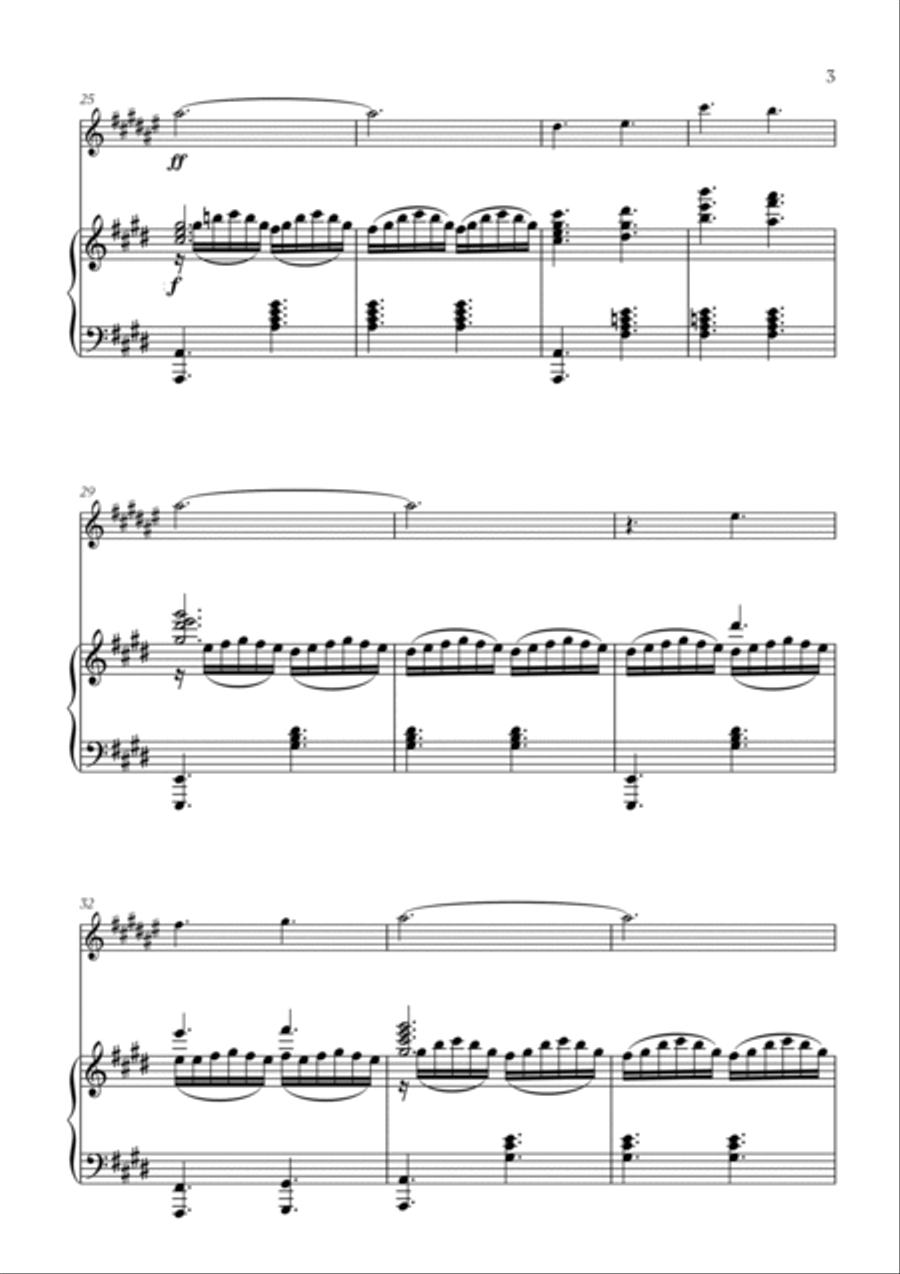 Golden Hour Trumpet Solo scores gallery preview page 3