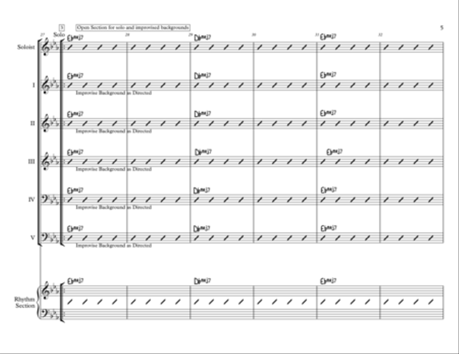 Sleepy Creek Samba Jazz Ensemble scores gallery preview page 5