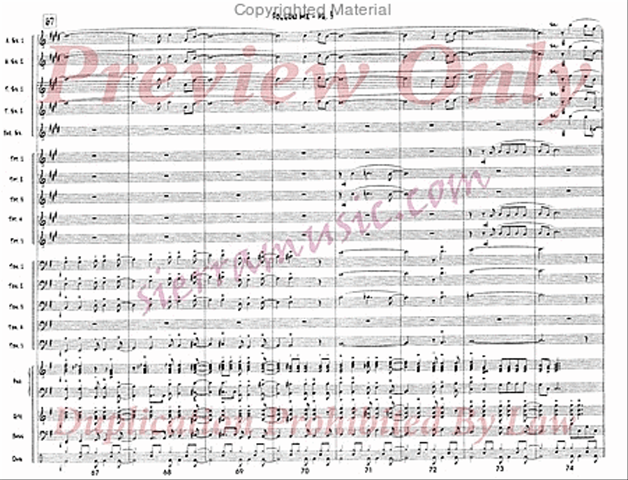 Follow Me Jazz Ensemble scores gallery preview page 10